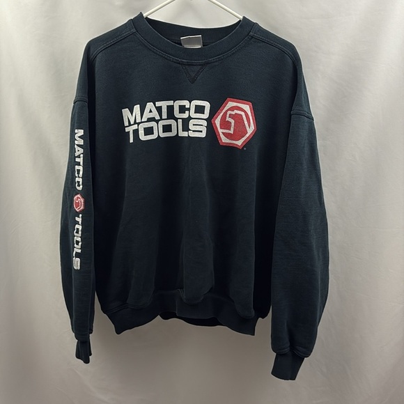 Matco Tools Sweatshirt Size Medium Black Mens - Picture 2 of 6